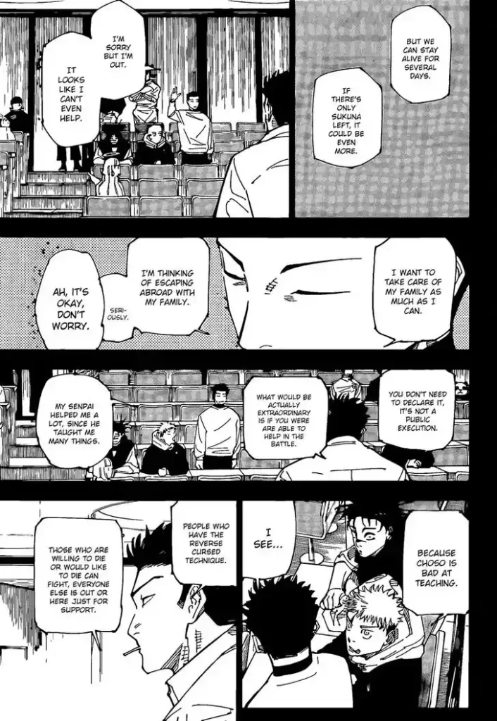 Jujutsu Kaisen Chapter 244