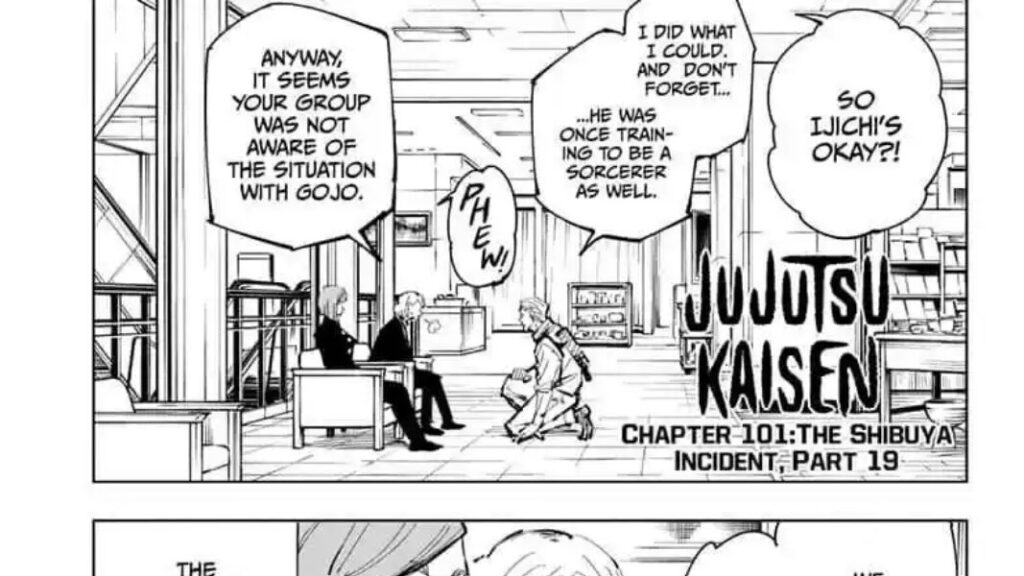 Jujutsu Kaisen Chapter 101
