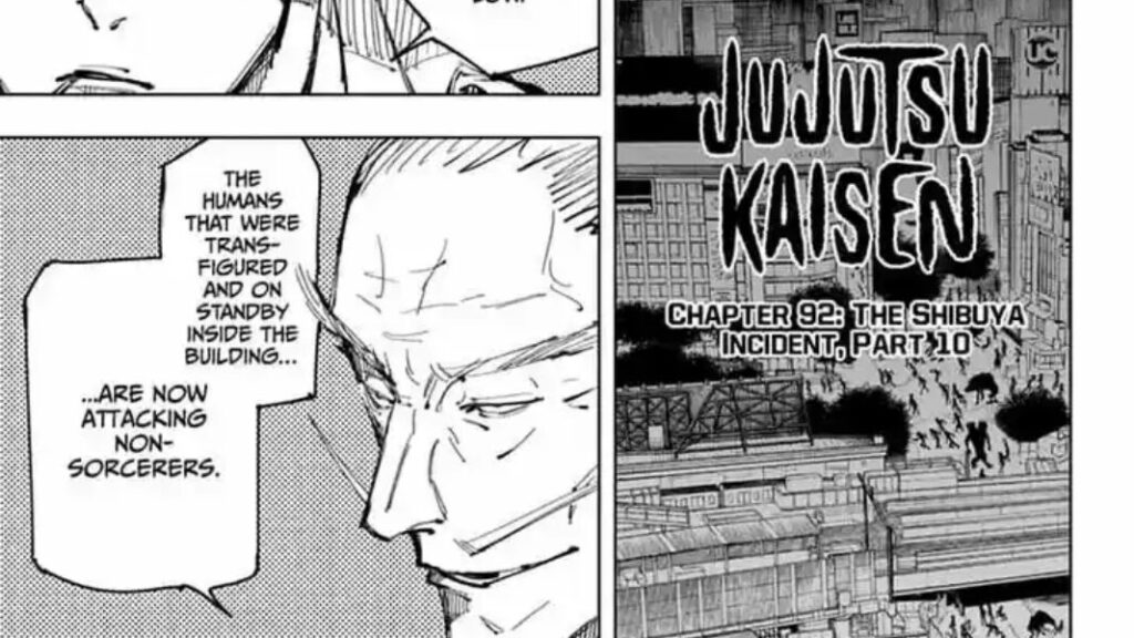 Jujutsu Kaisen Chapter 92