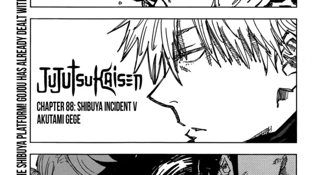 Jujutsu Kaisen Chapter 88