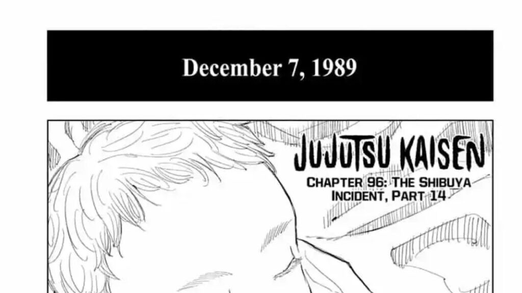 Jujutsu Kaisen Chapter 96
