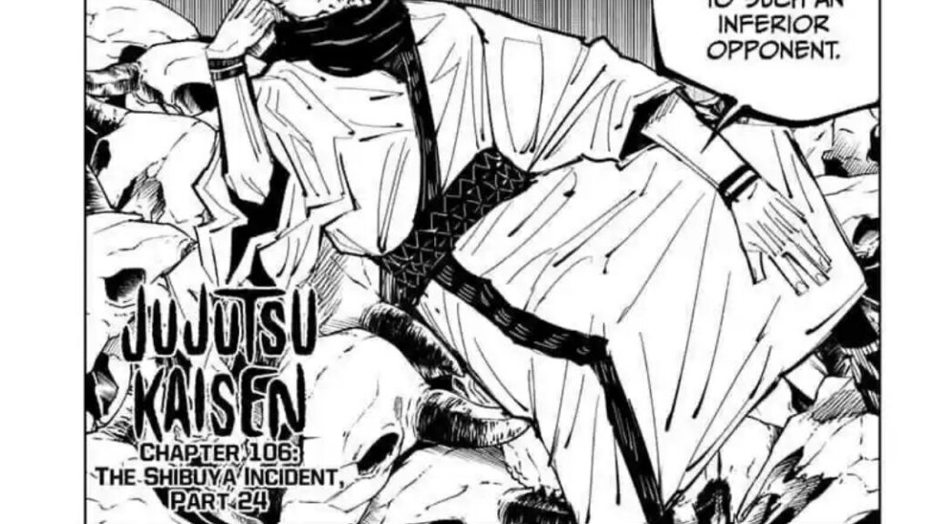 Jujutsu Kaisen Chapter 106