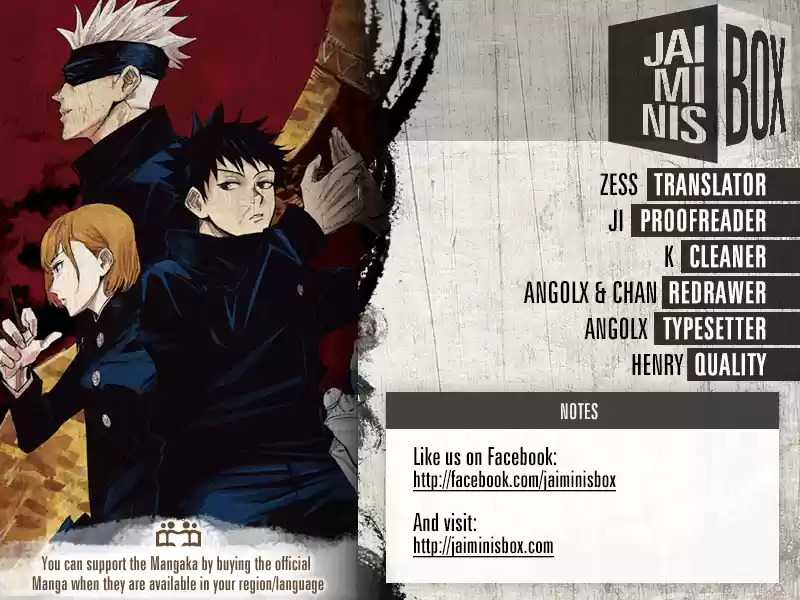 Jujutsu Kaisen Chapter 80