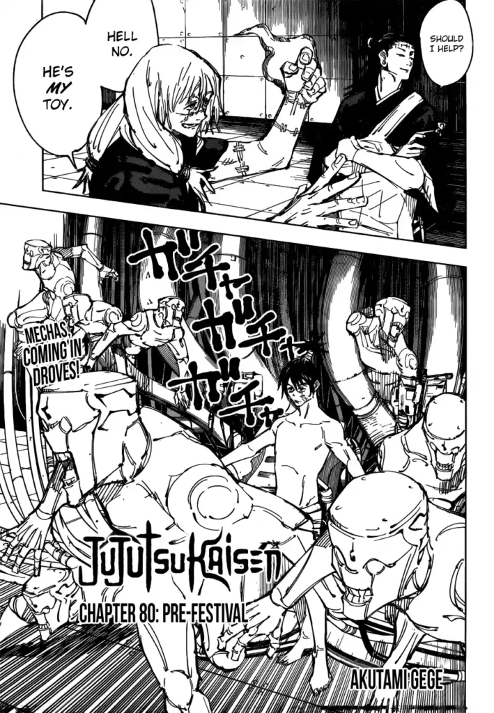 Jujutsu Kaisen Chapter 80