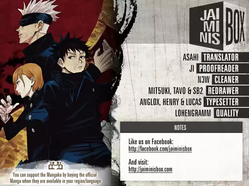 Jujutsu Kaisen, Chapter 14