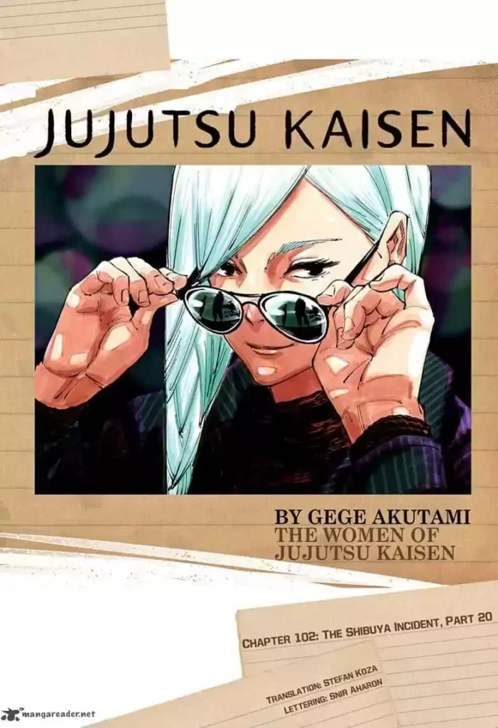 Jujutsu Kaisen Chapter 102