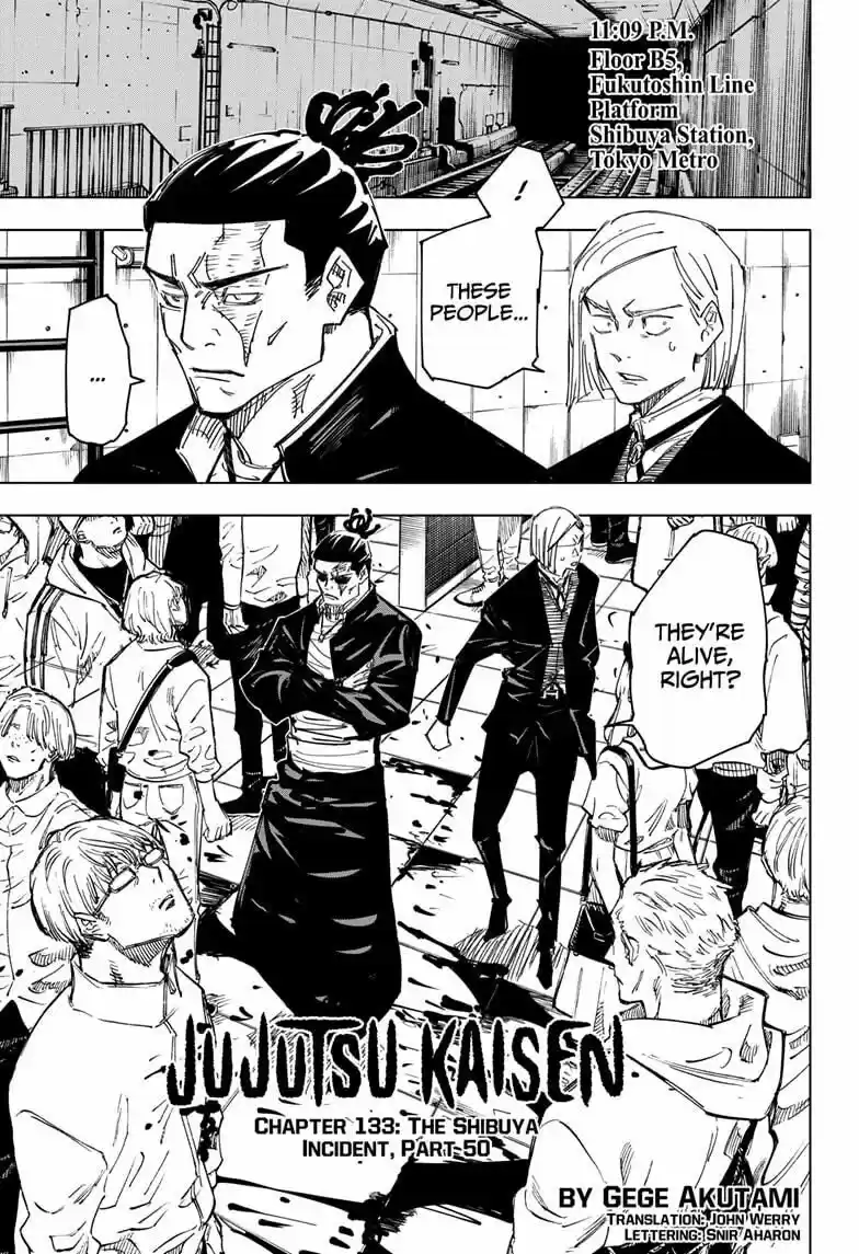 Jujutsu Kaisen Chapter 133