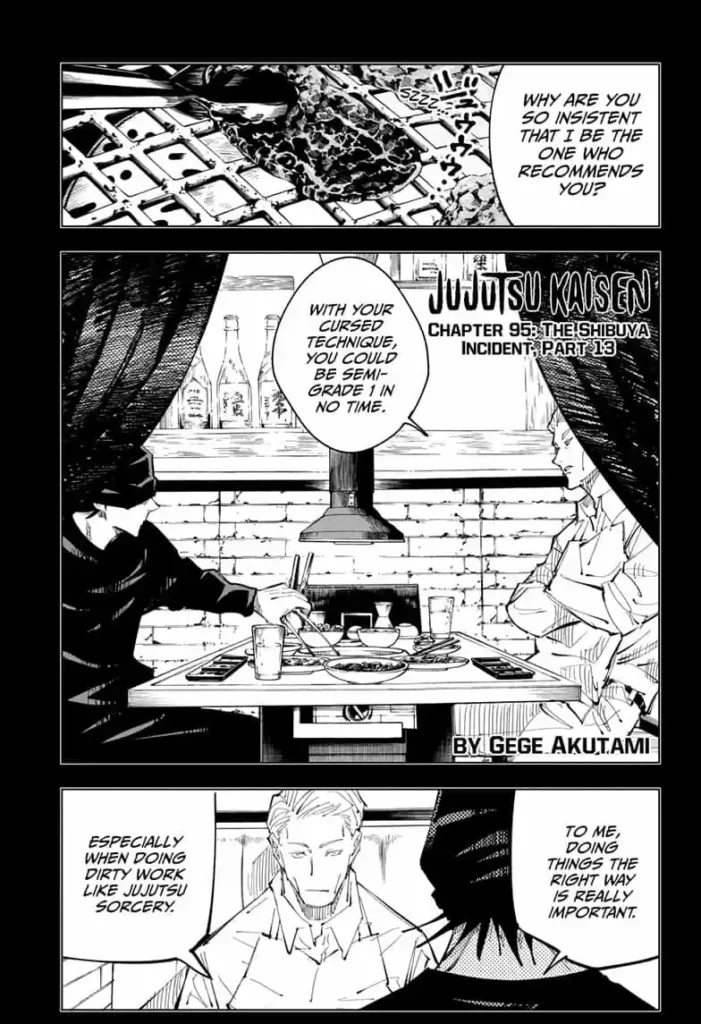 Jujutsu Kaisen Chapter 95