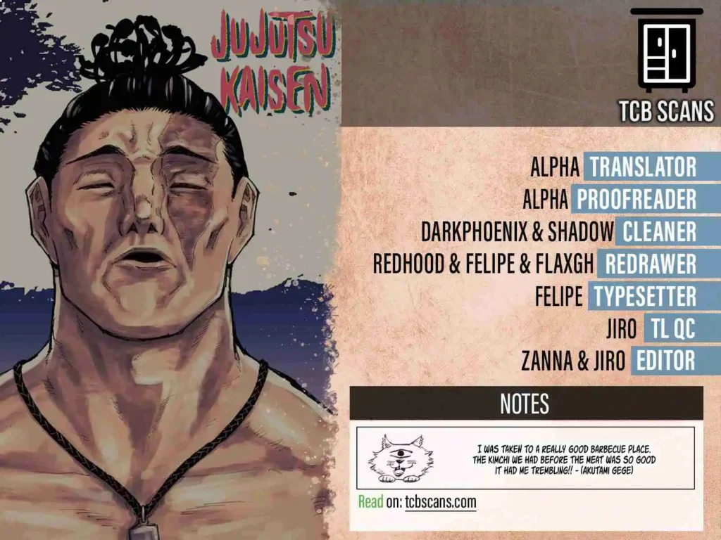 Jujutsu Kaisen Chapter 258