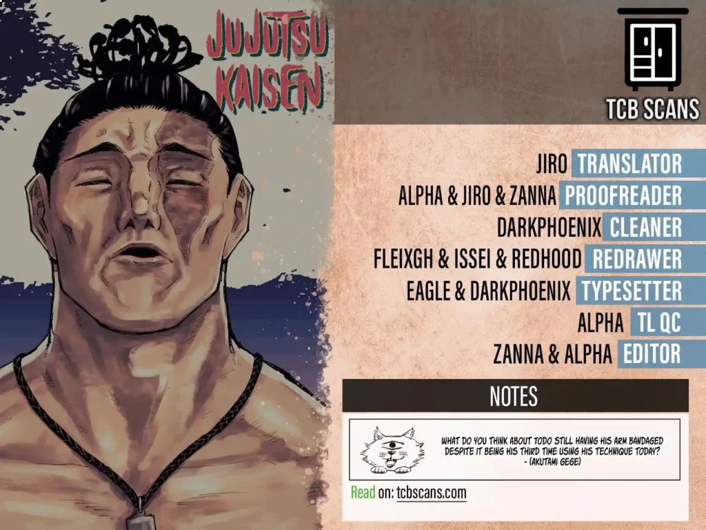 Jujutsu Kaisen Chapter 260