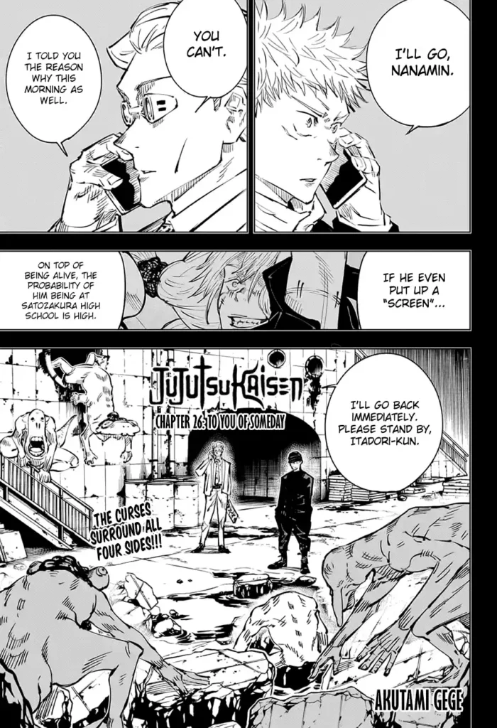 Jujutsu Kaisen Chapter 26