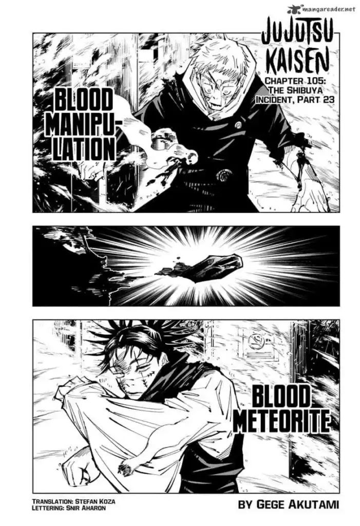 Jujutsu Kaisen Chapter 105